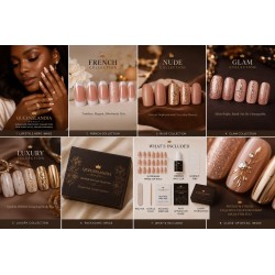 Queenslandia Signature Press-On Nail Collection | Premium Luxury Press-On Nails.