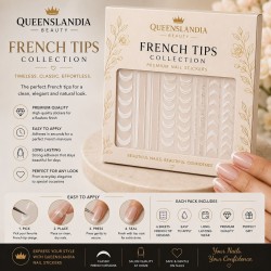 Queenslandia French Tips Collection | Premium French Tip Nail Stickers.