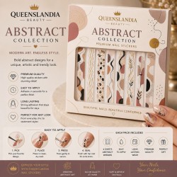Queenslandia Abstract Collection | Premium Abstract Nail Stickers.
