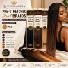 Queenslandia Professional Pre-Stretched Braiding Hair