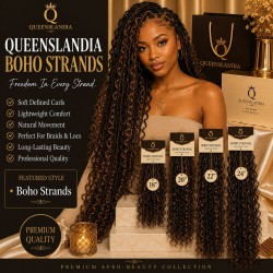 Queenslandia Strand Boho Braids | Professional Boho Braiding Hair.