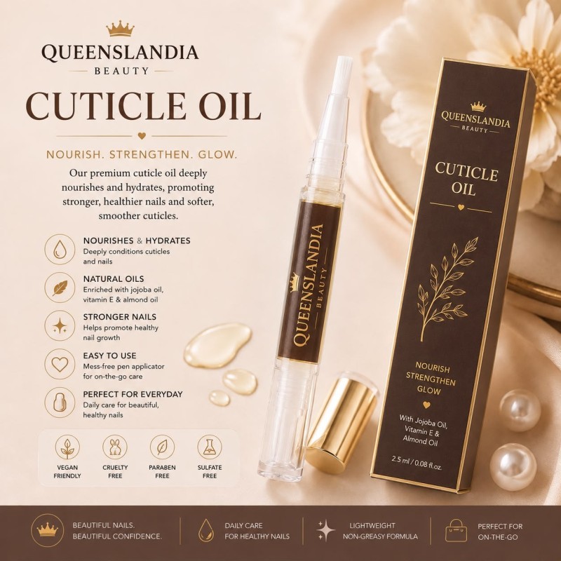Nourishing Cuticle Oil Pen 2.5 ml | Queenslandia