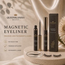 Black Magnetic Eyeliner | Queenslandia Beauty