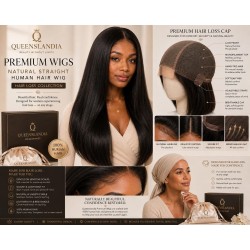 Natural Straight Human Hair Wig | Hair Loss Solutions | Queenslandia