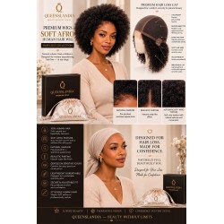 Soft Afro Human Hair Wig for Hair Loss | Queenslandia