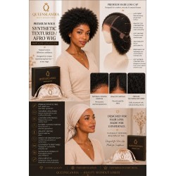 Premium Synthetic Afro Wig for Hair Loss | Queenslandia