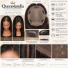Natural Straight Human Hair Crown Topper | Queenslandia