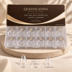 Professional Full-Cover Soft Gel Tips | Queenslandia
