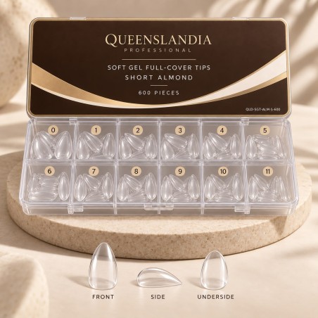 Professional Full-Cover Soft Gel Tips | Queenslandia
