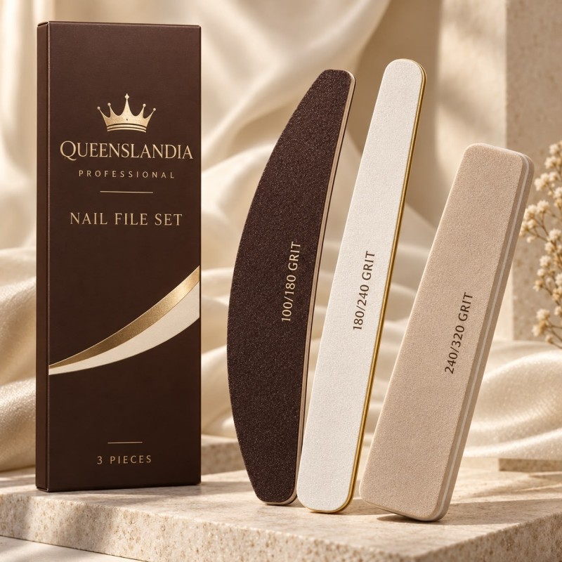 Professional Replaceable Nail File Kit | Queenslandia