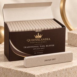 Professional Nail Buffers 240/320 – 25 Pack | Queenslandia