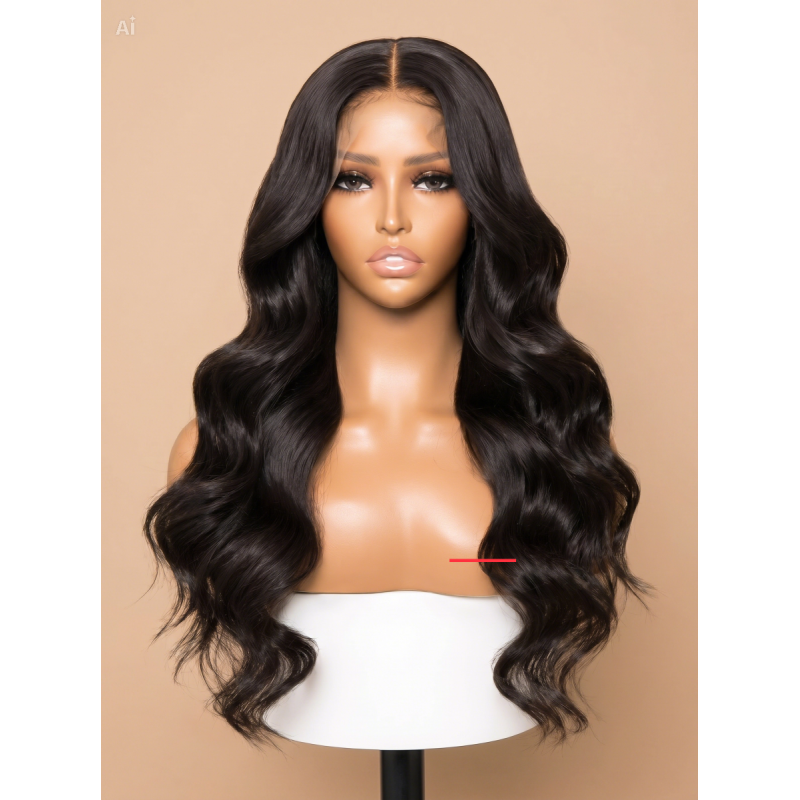 HD 5*5 Body Wave Wig, Double Drawn  200% Density