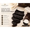 Queenslandia Body Wave Halo Extension | Premium Vietnamese Human Hair