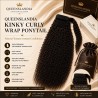 Queenslandia Kinky Curly Wrap Ponytail | Premium Vietnamese Human Hair Ponytail Extension
