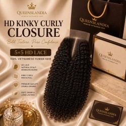 HD 5*5 Kinky Curly Closure