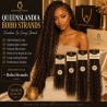 Queenslandia Synthetic Boho Strands | Premium Bohemian Braiding Hair.