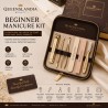 Queenslandia Beginner Manicure Kit | Premium Nail Care Tools.